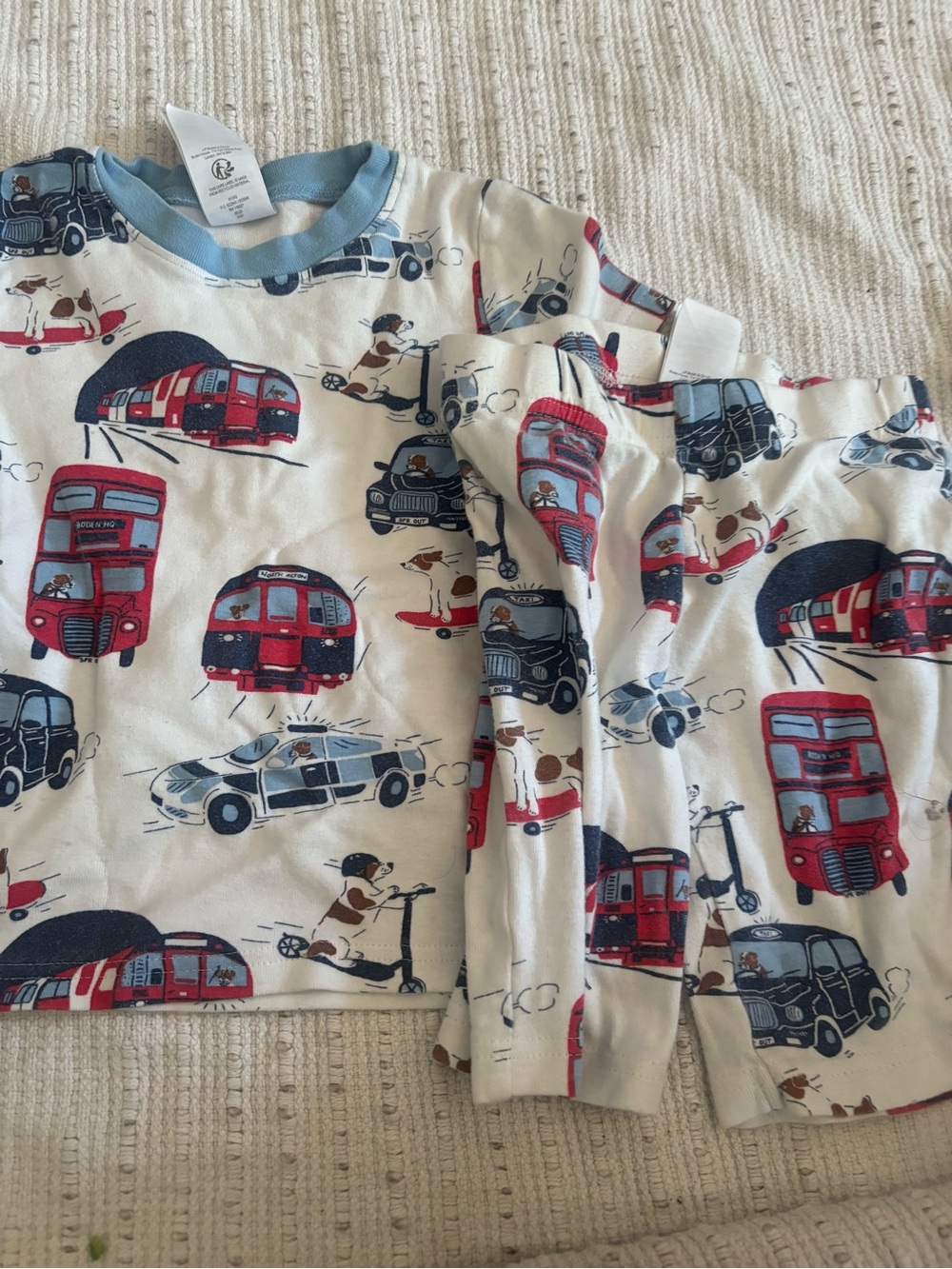 Mini Boden London dog pajamas 5T